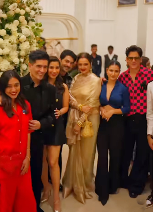 Neetha Ambani, kritisanon at Manish Malhotra in Jio World3