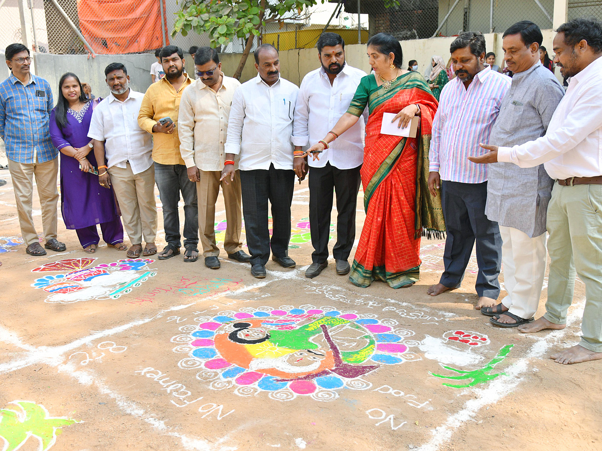 Rangoli Competition At moosapet, Hyderabad Organised by Sakshi Telugu News Paper Photos11