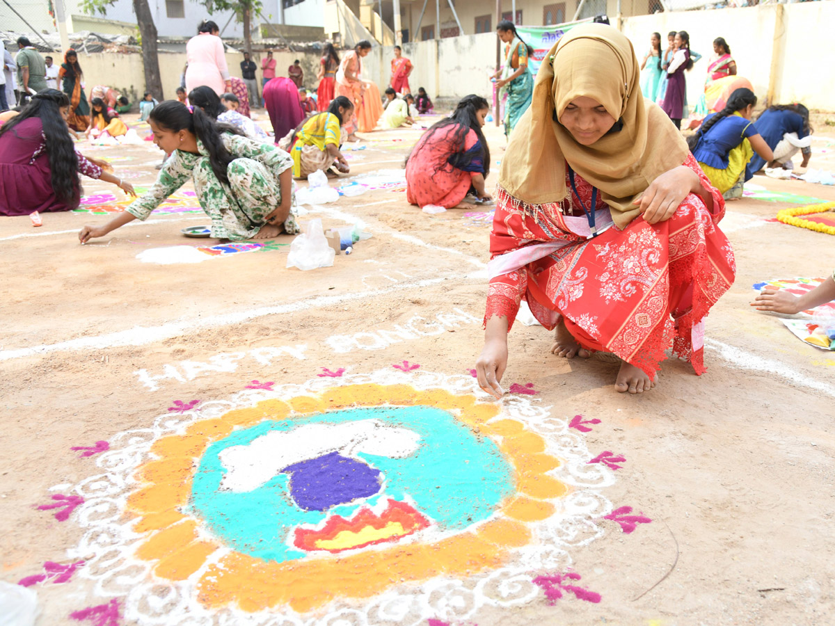 Rangoli Competition At moosapet, Hyderabad Organised by Sakshi Telugu News Paper Photos22