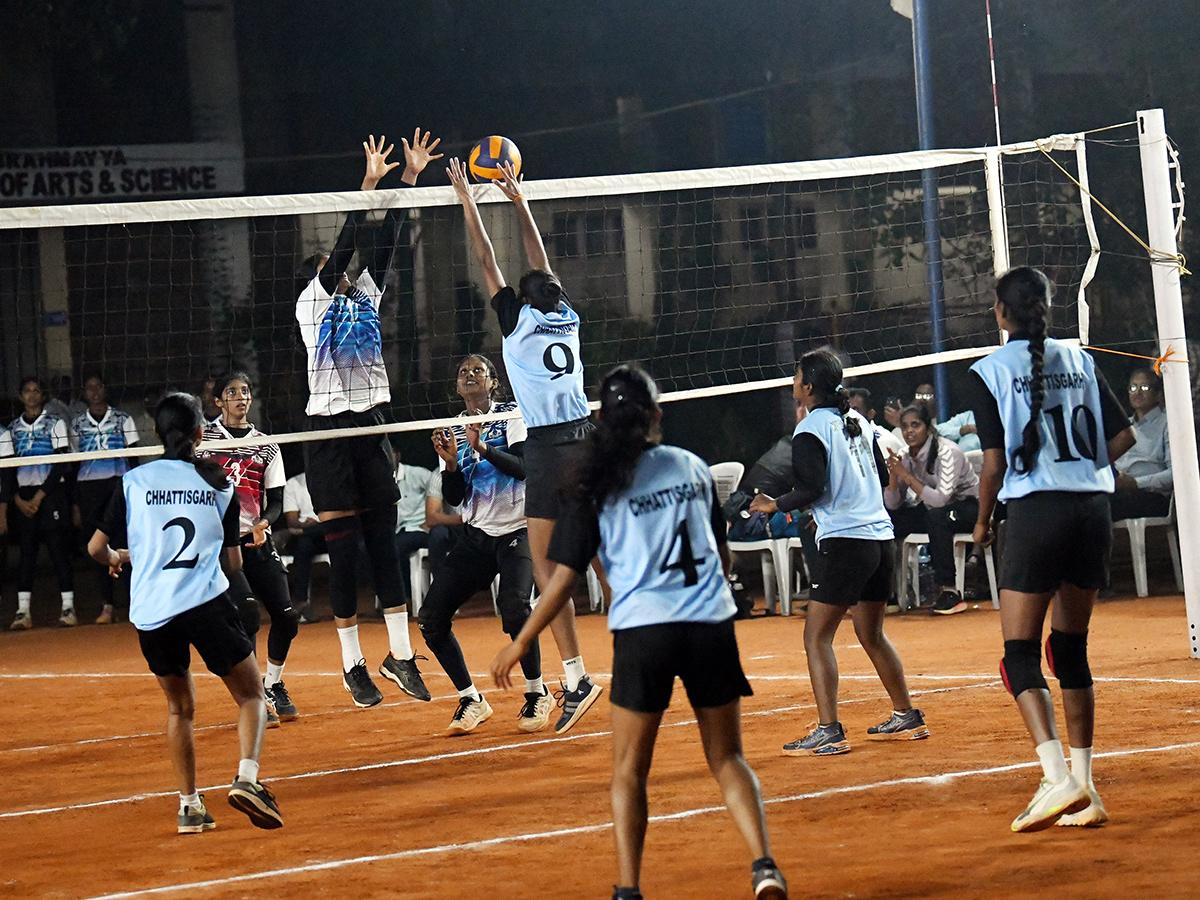 Vijayawada : National Volleyball Tournament in full swing Photos1