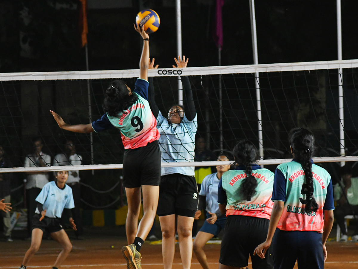 Vijayawada : National Volleyball Tournament in full swing Photos2