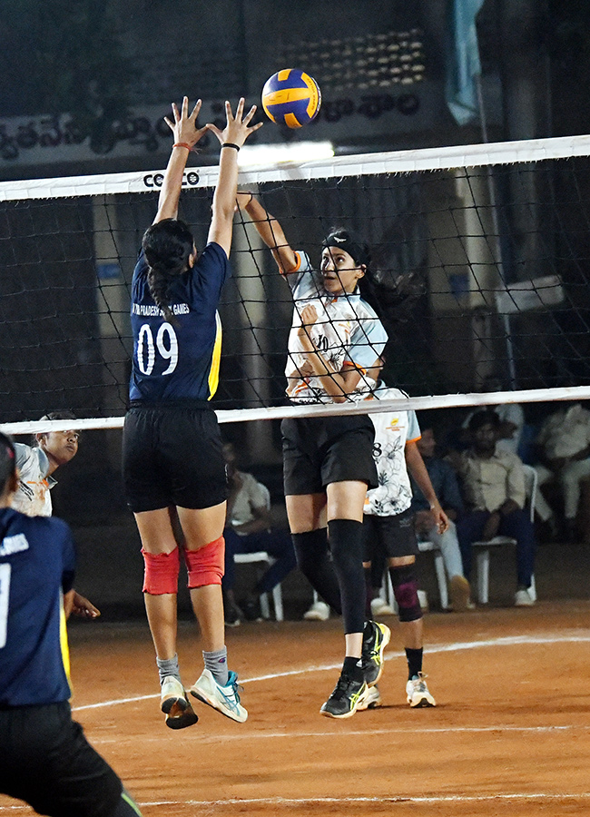 Vijayawada : National Volleyball Tournament in full swing Photos20