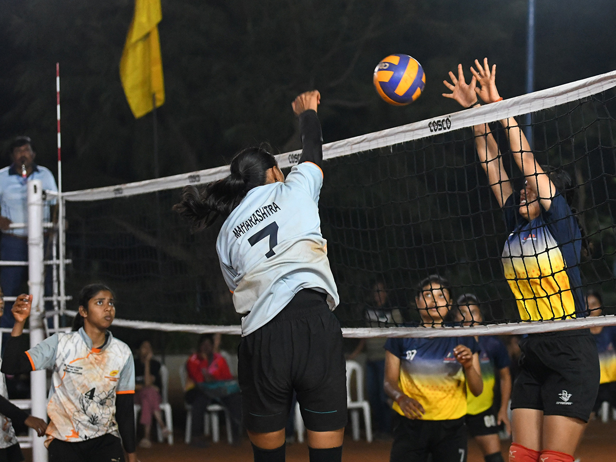 Vijayawada : National Volleyball Tournament in full swing Photos4