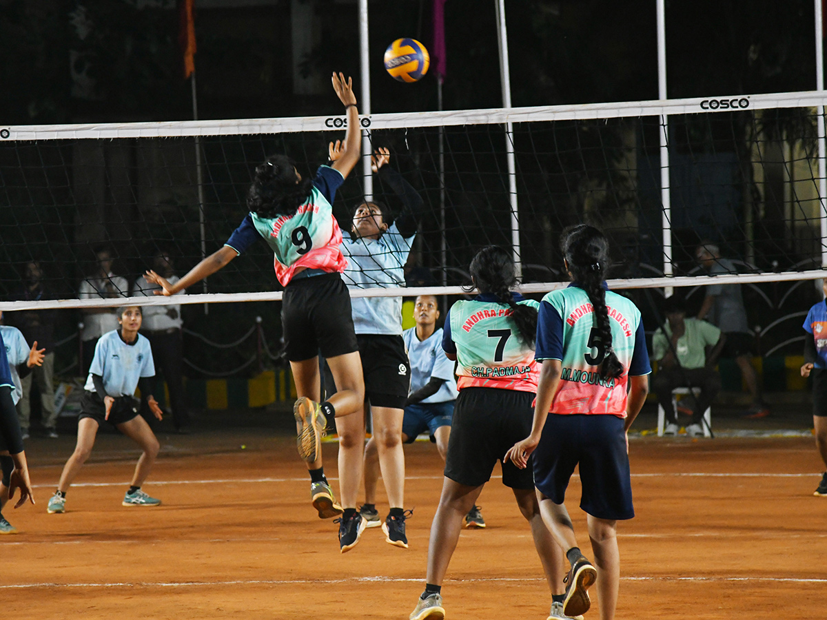 Vijayawada : National Volleyball Tournament in full swing Photos6