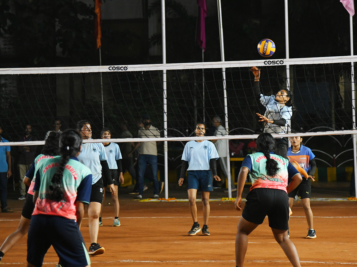 Vijayawada : National Volleyball Tournament in full swing Photos7