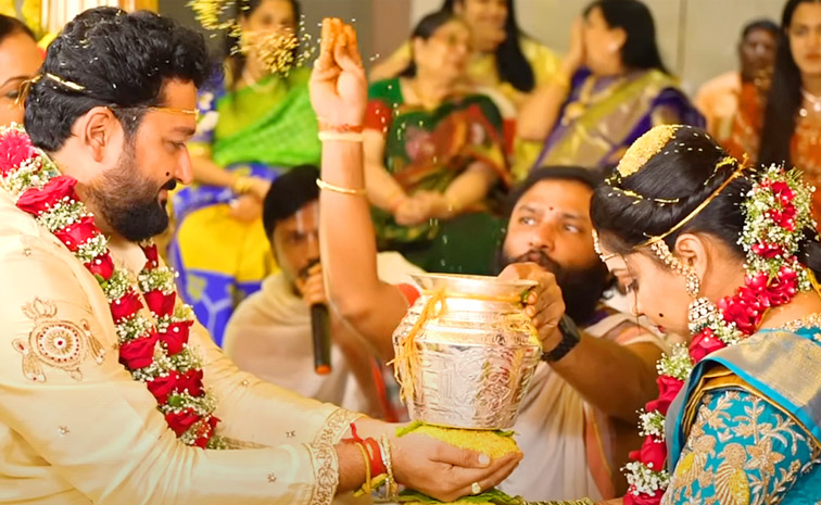 Hero Saikiran Shared Wedding Photos on Social Media2