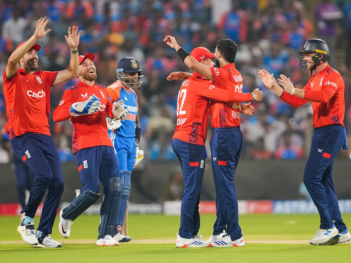 Fourth T20 cricket match between England and India in Pune42