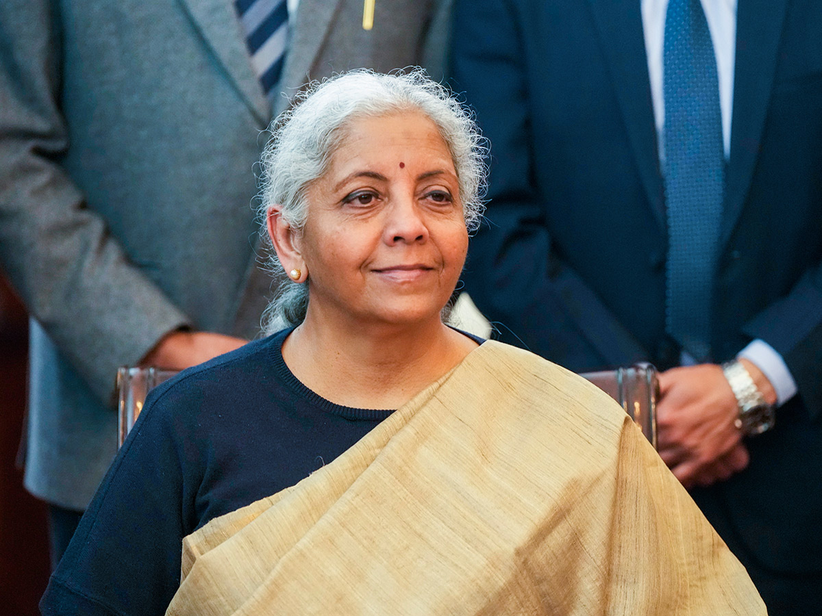 Union Finance Minister Nirmala Sitharaman photohraph Union Budget 202521