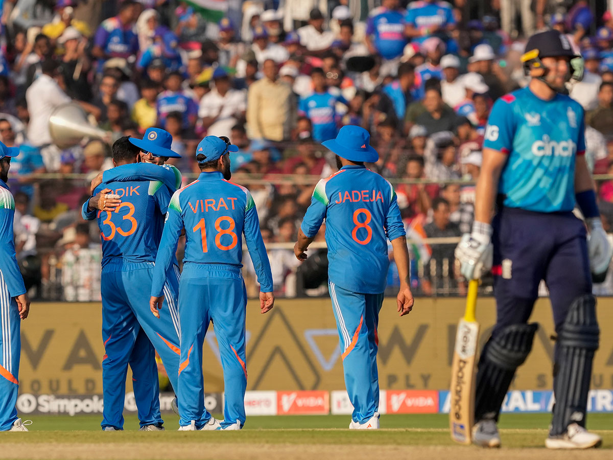 One Day International cricket match between India and England Photos21