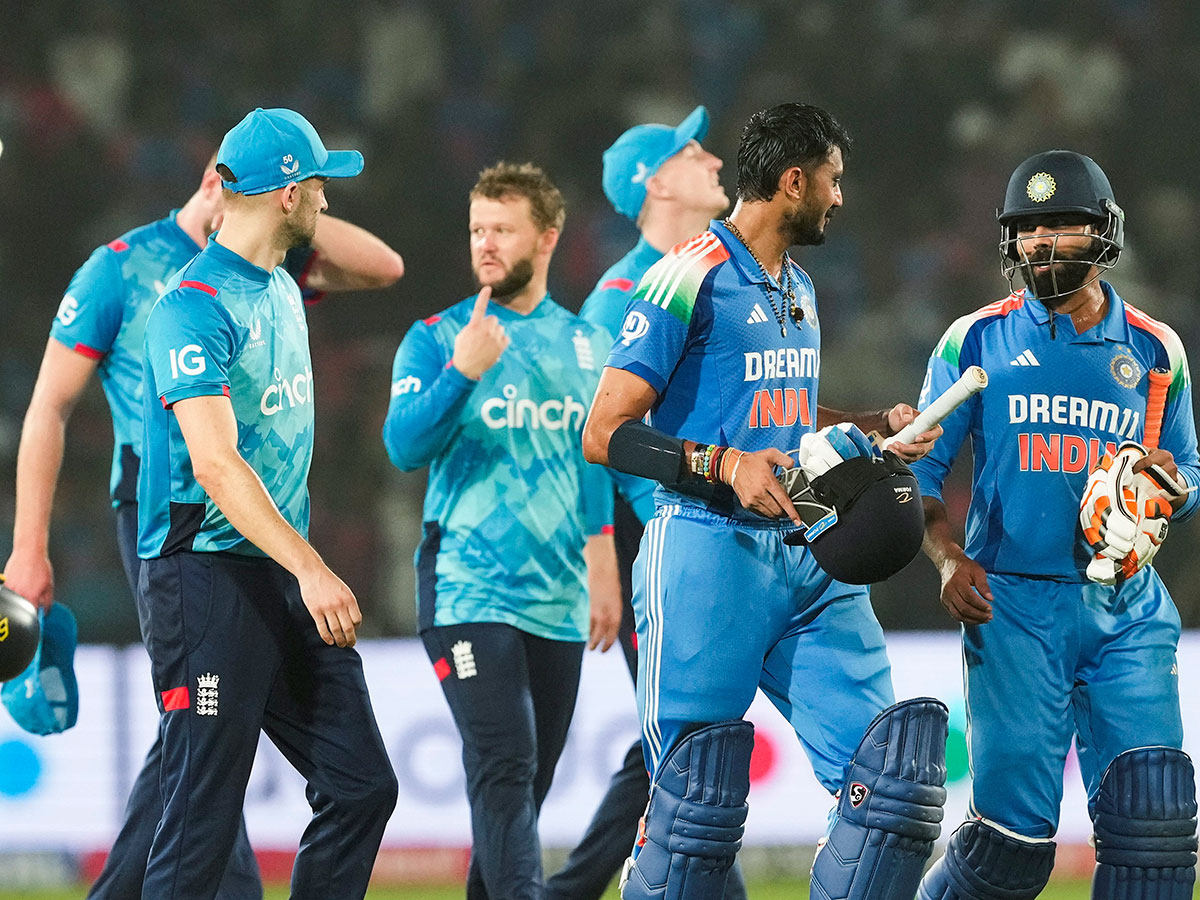 One Day International cricket match between India and England Photos29