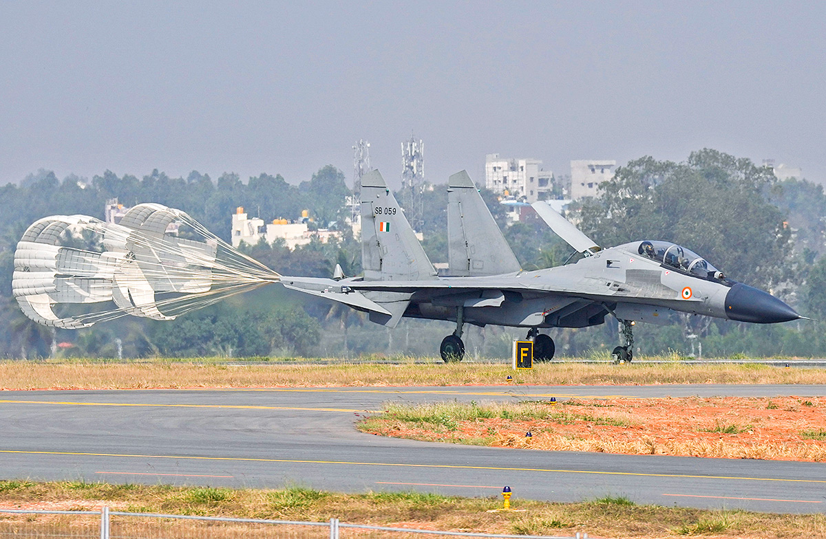 Aero India 2025 at Yelahanka Airbase in Bengaluru Photos19