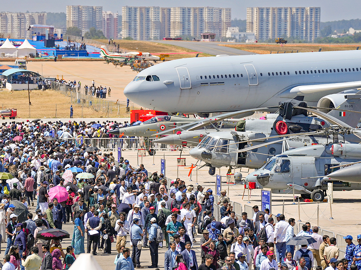 15th edition of Aero India 2025 at Yelahanka Airbase in Bengaluru1