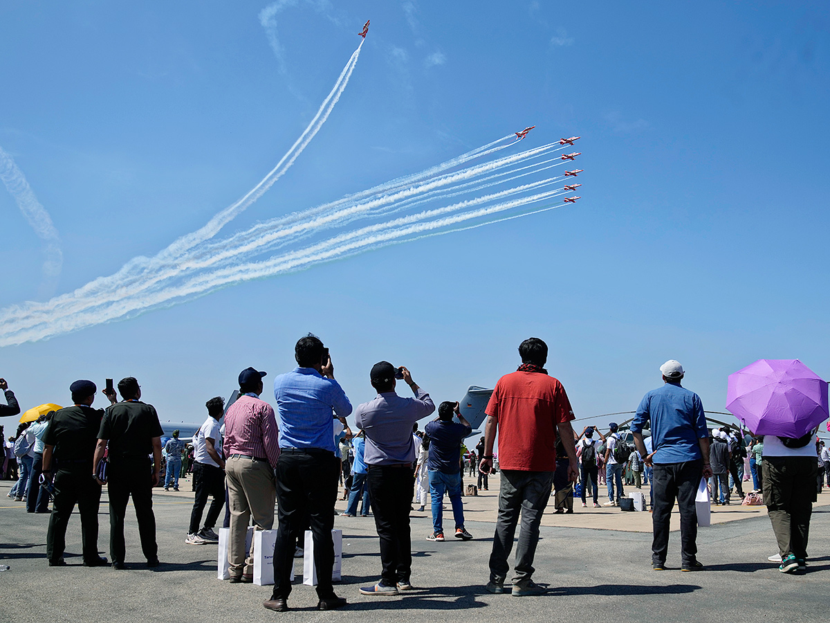 15th edition of Aero India 2025 at Yelahanka Airbase in Bengaluru10