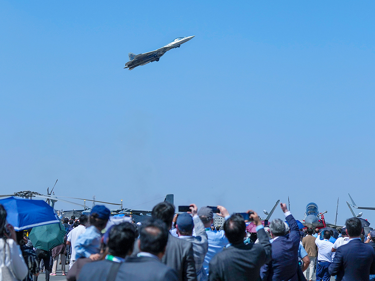 15th edition of Aero India 2025 at Yelahanka Airbase in Bengaluru24