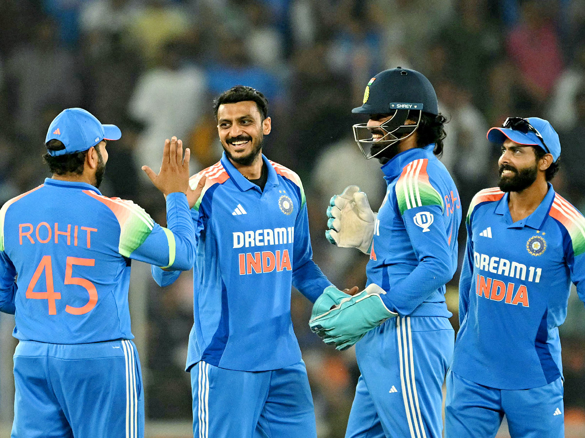 India beat England by 142 runs to win series 3-0 in Ahmedabad Photos11