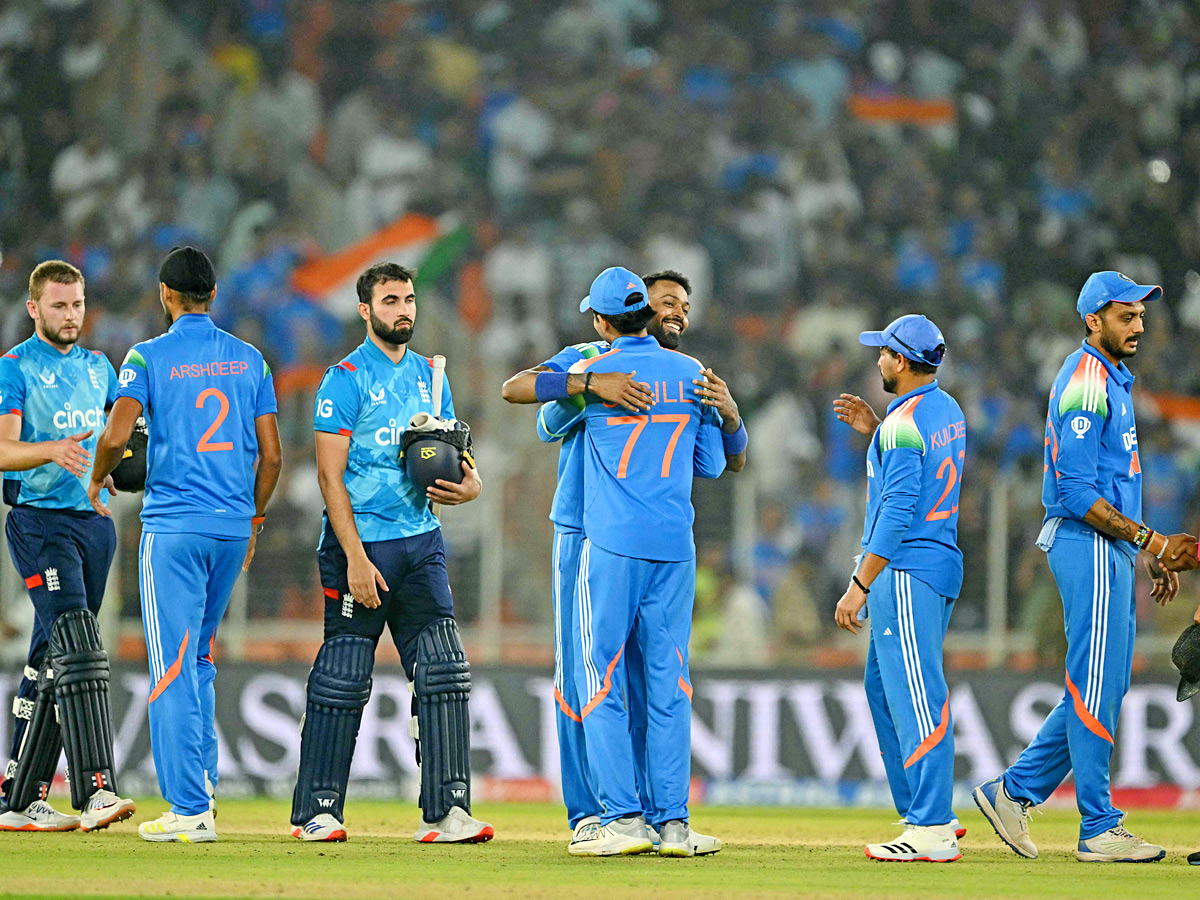 India beat England by 142 runs to win series 3-0 in Ahmedabad Photos1