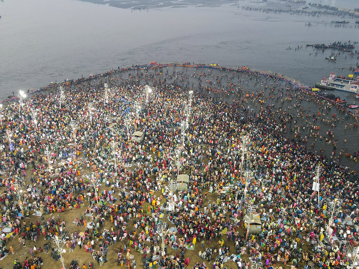 occasion on Maghi Purnima during the Maha Kumbh 2025 in Prayagraj13