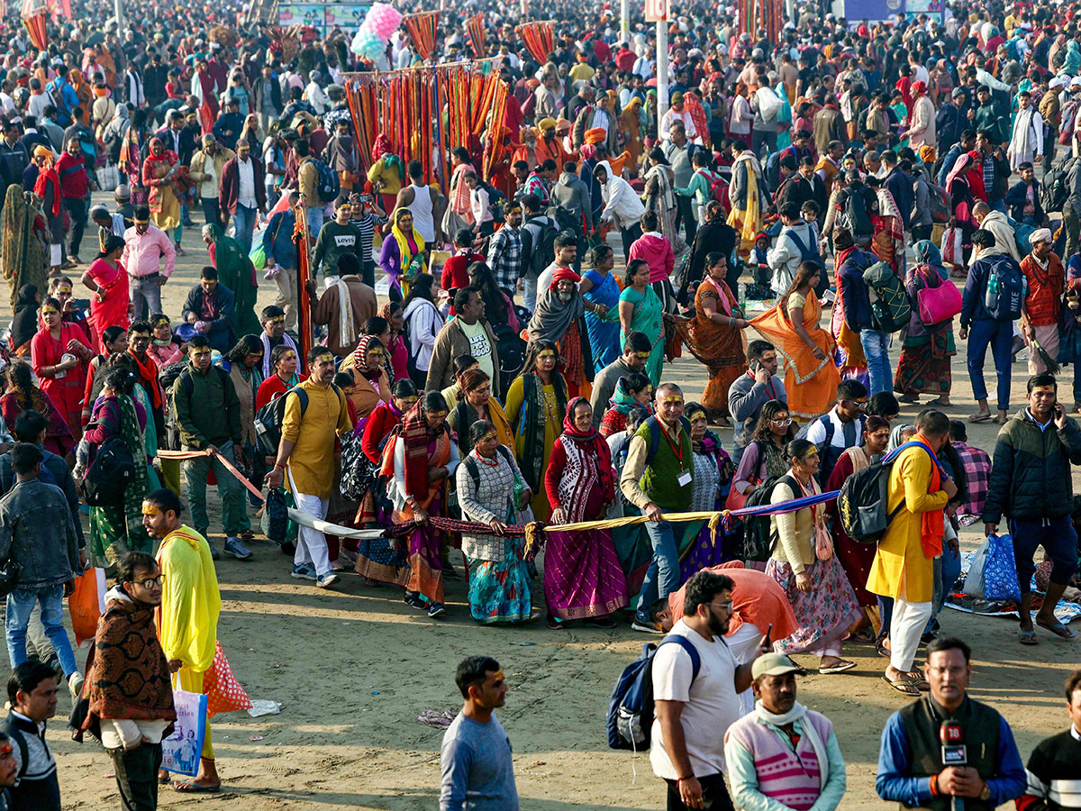 occasion on Maghi Purnima during the Maha Kumbh 2025 in Prayagraj2