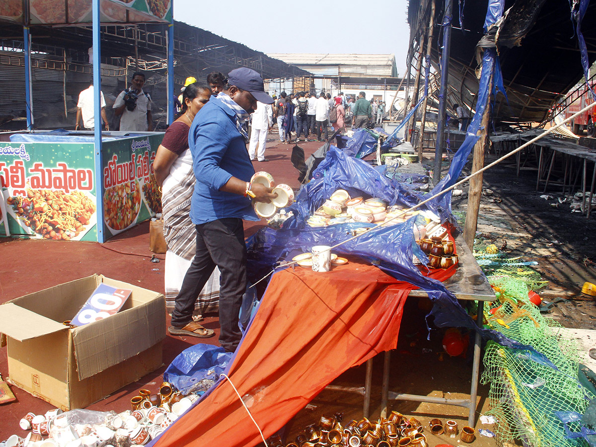 Fire Breaks Out at Vijayawada Jalakanya Exhibition Photos10