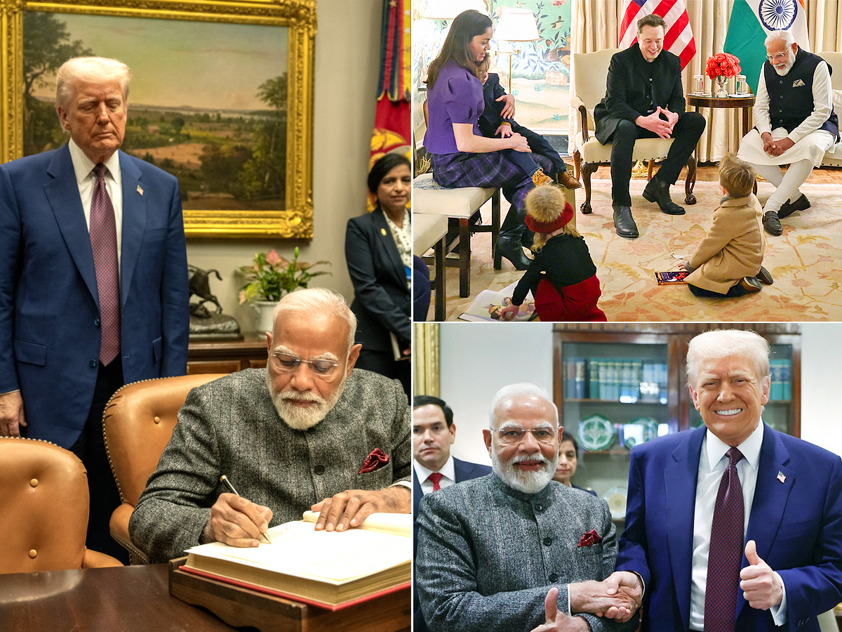 Key moments from PM Narendra Modi And Donald Trump meeting1