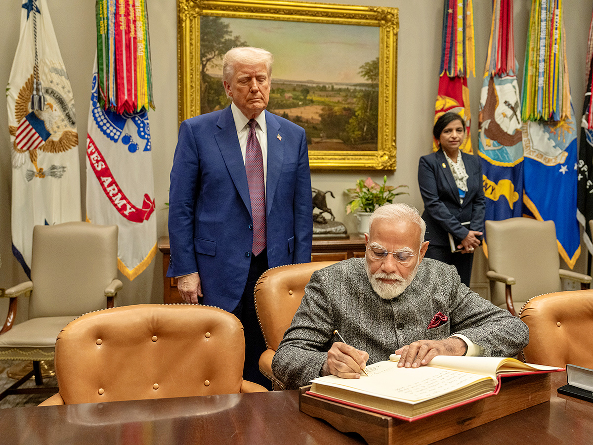 Key moments from PM Narendra Modi And Donald Trump meeting2