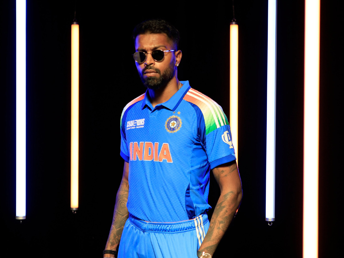 Indias Champions Trophy 2025 jersey with  Pakistan imprint Photos Goes Viral8