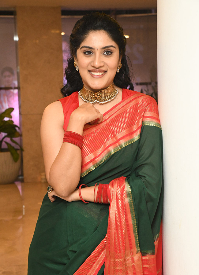 Actress Dhanya Balakrishna At Baapu Pre Release Event10