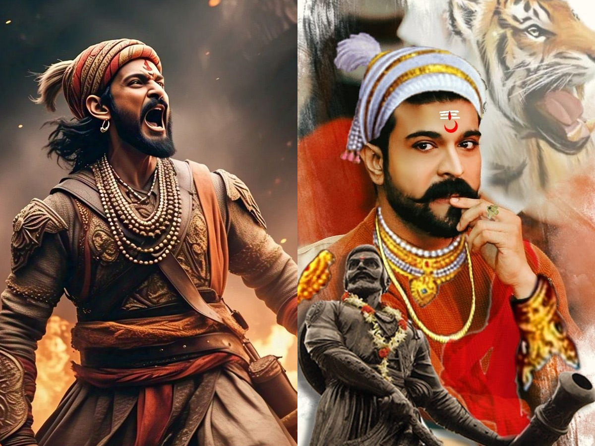 Have you seen photos of Telugu heroes, AI as Chhatrapati Shivaji?1