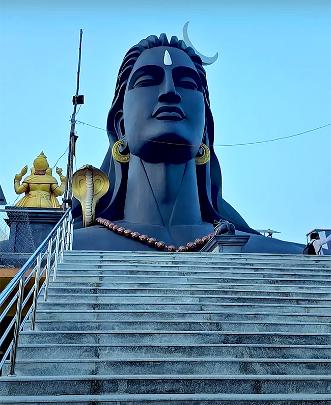 The largest Adi Yogi statue Dwarapudi East Godavari district14