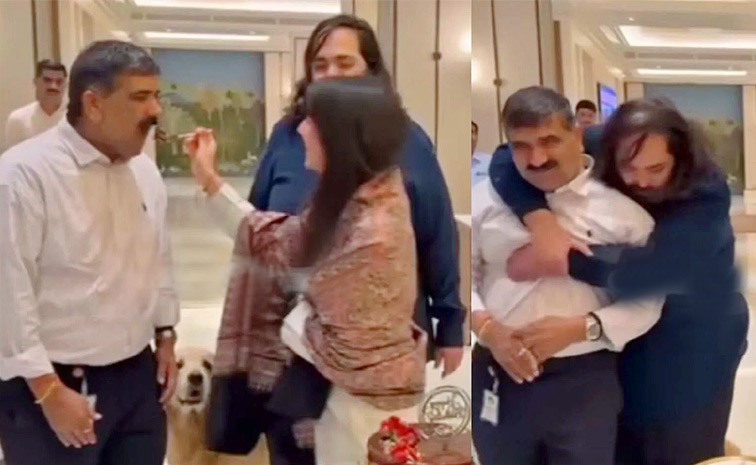 Anant Ambani, Radhika Merchant Celebrates Employee Birthday: Photos4