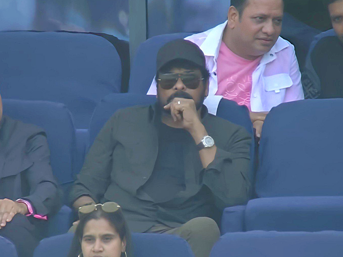 megastar chiranjeevi at india vs pakistan match3