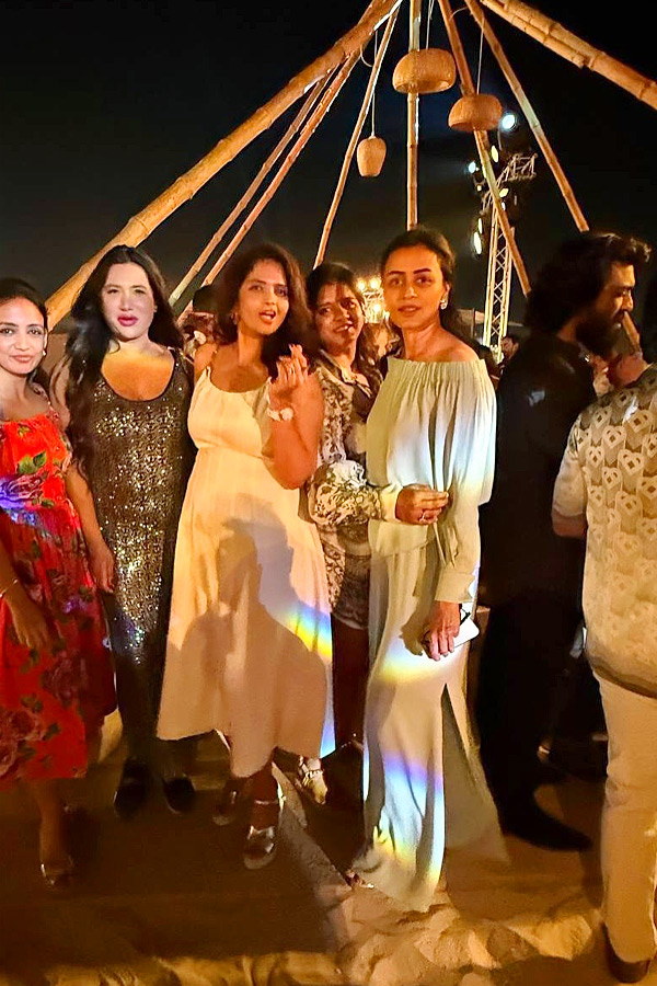 Namrata Shirodkar References RRR while posting pics with Ram Charan, Jr NTR from wedding in Abu Dhabi Photos5