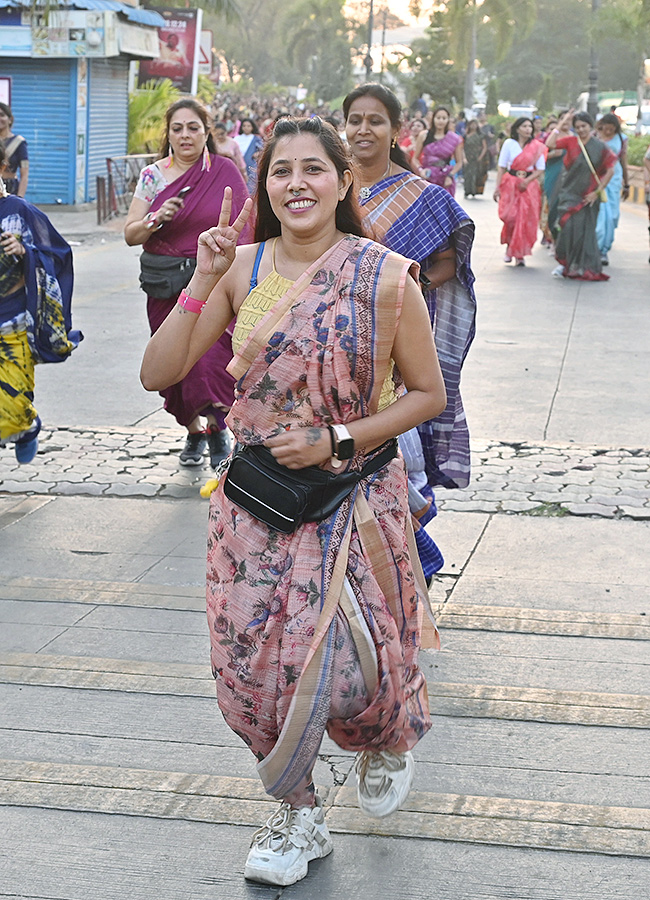 Taneira Saree Run Hyderabad 2025 Photos31