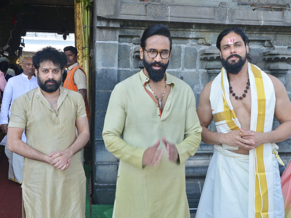 Manchu Vishnu And Siva Balaji Visits Tirumala Photos18