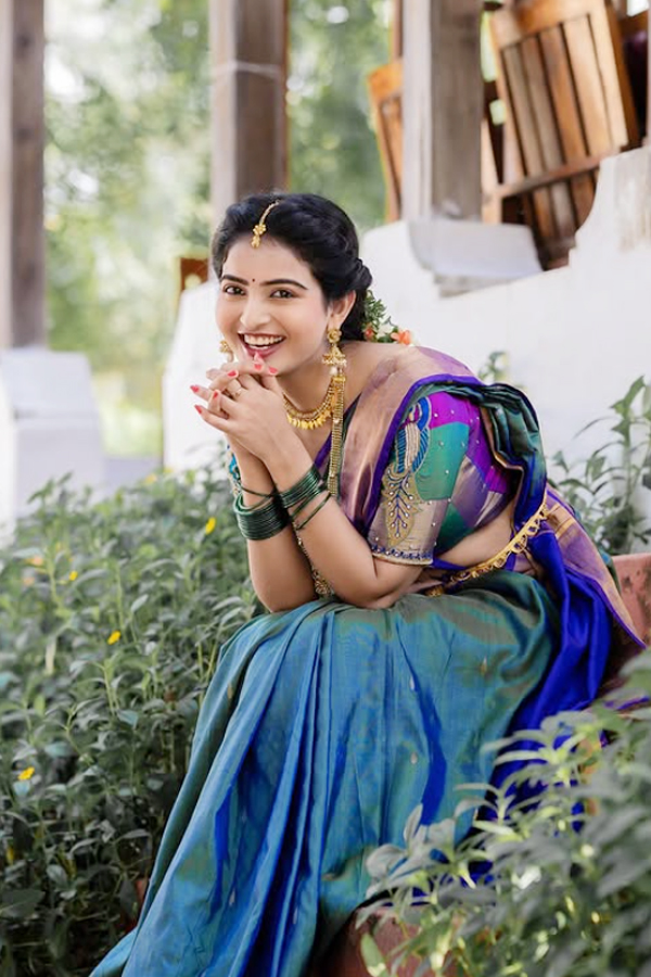 Ananya Nagalla Devotees To Lord Shiva At Srisailam Temple10