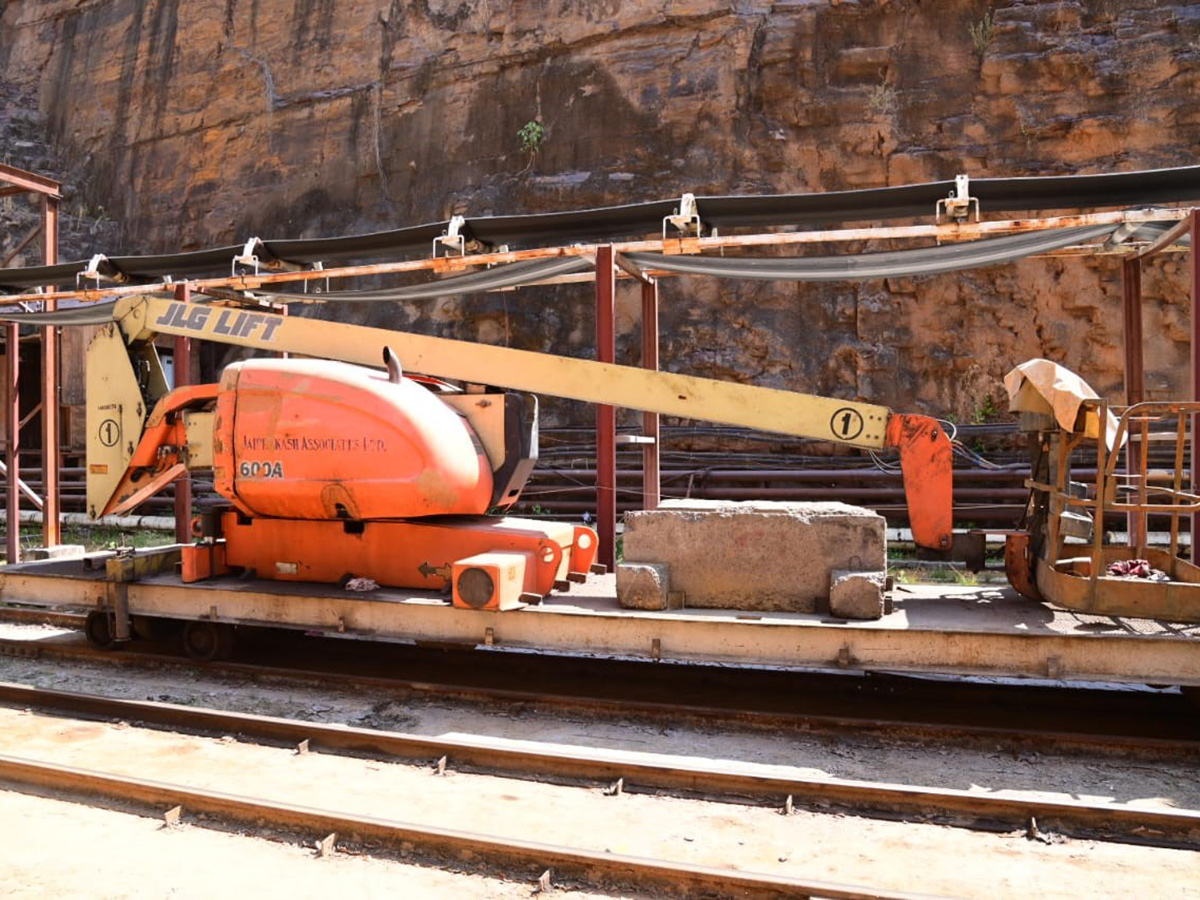 Rescue Operations Ongoing At SLBC Tunnel Collapse Photos13