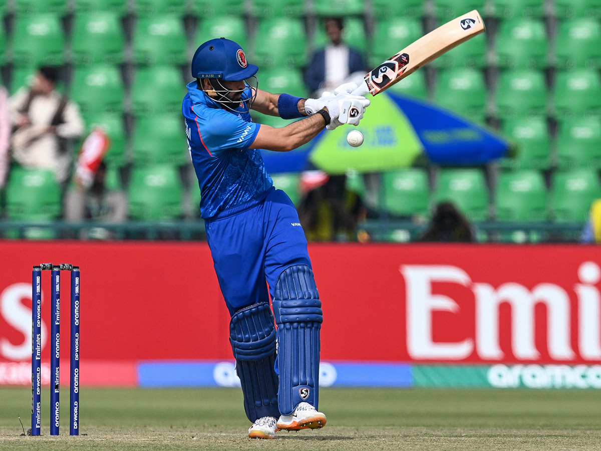 ICC Champions Trophy AFG vs ENG Celebrates Century IN Ibrahim Zadran12