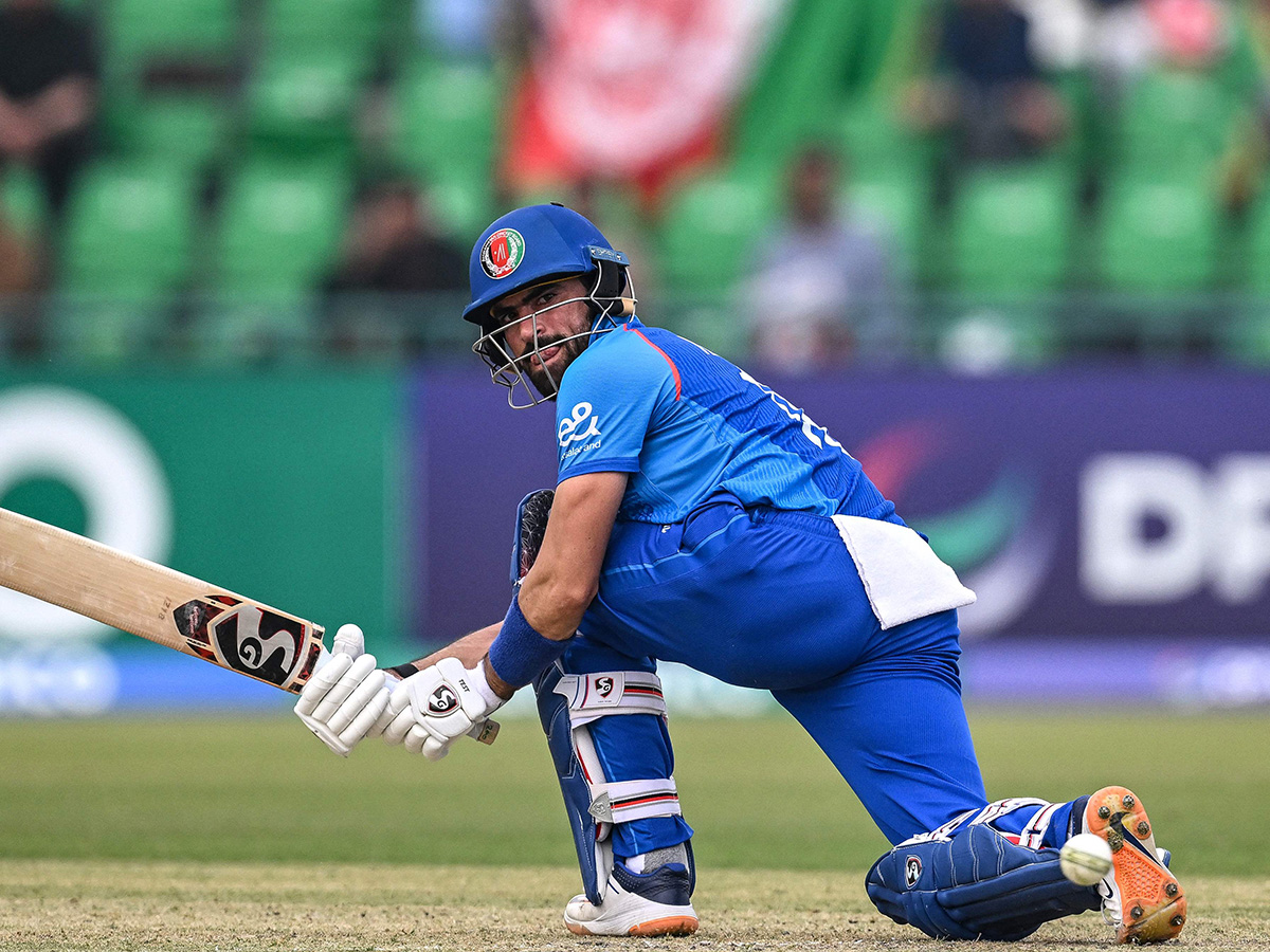 ICC Champions Trophy AFG vs ENG Celebrates Century IN Ibrahim Zadran13