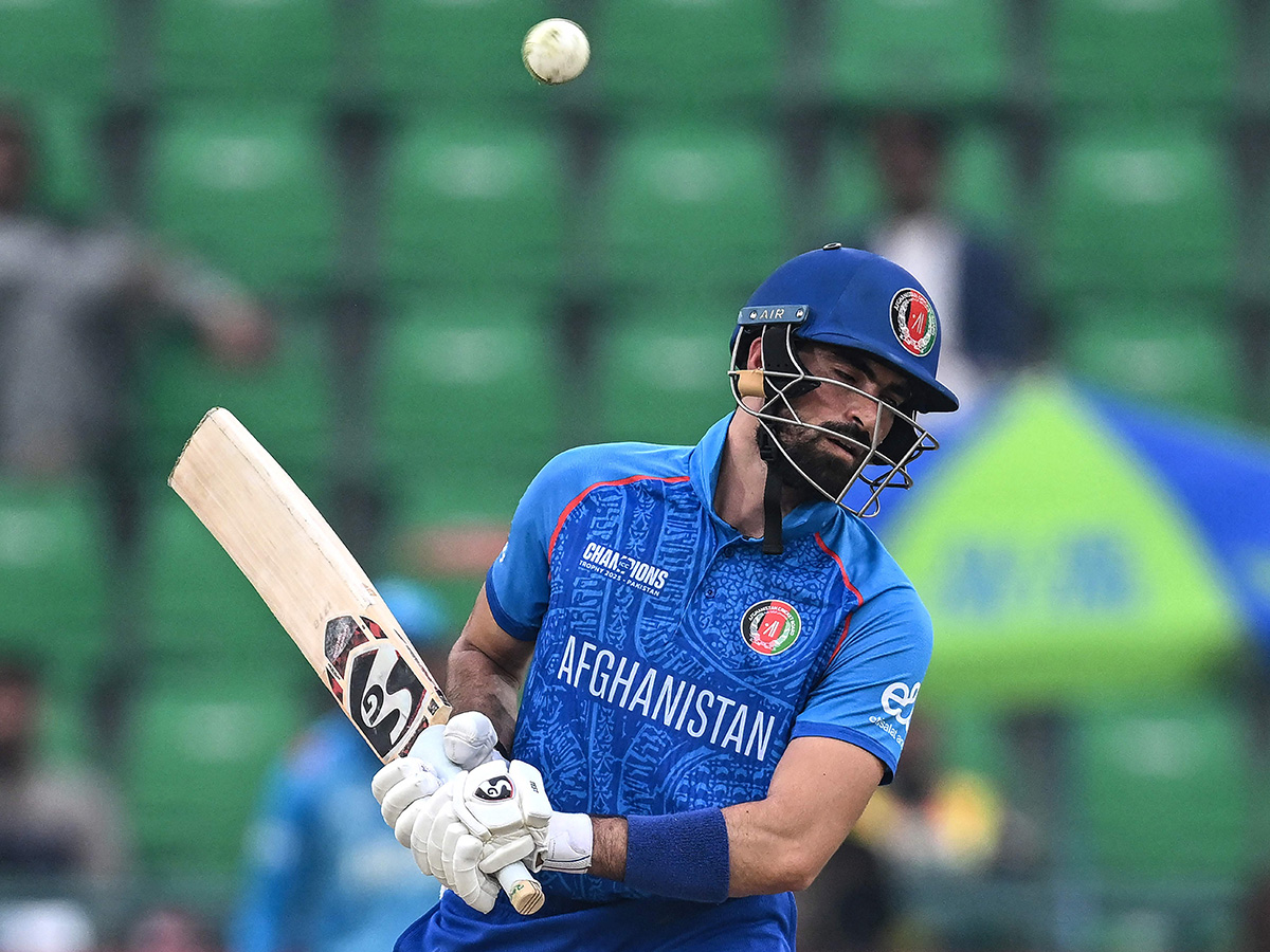 ICC Champions Trophy AFG vs ENG Celebrates Century IN Ibrahim Zadran14