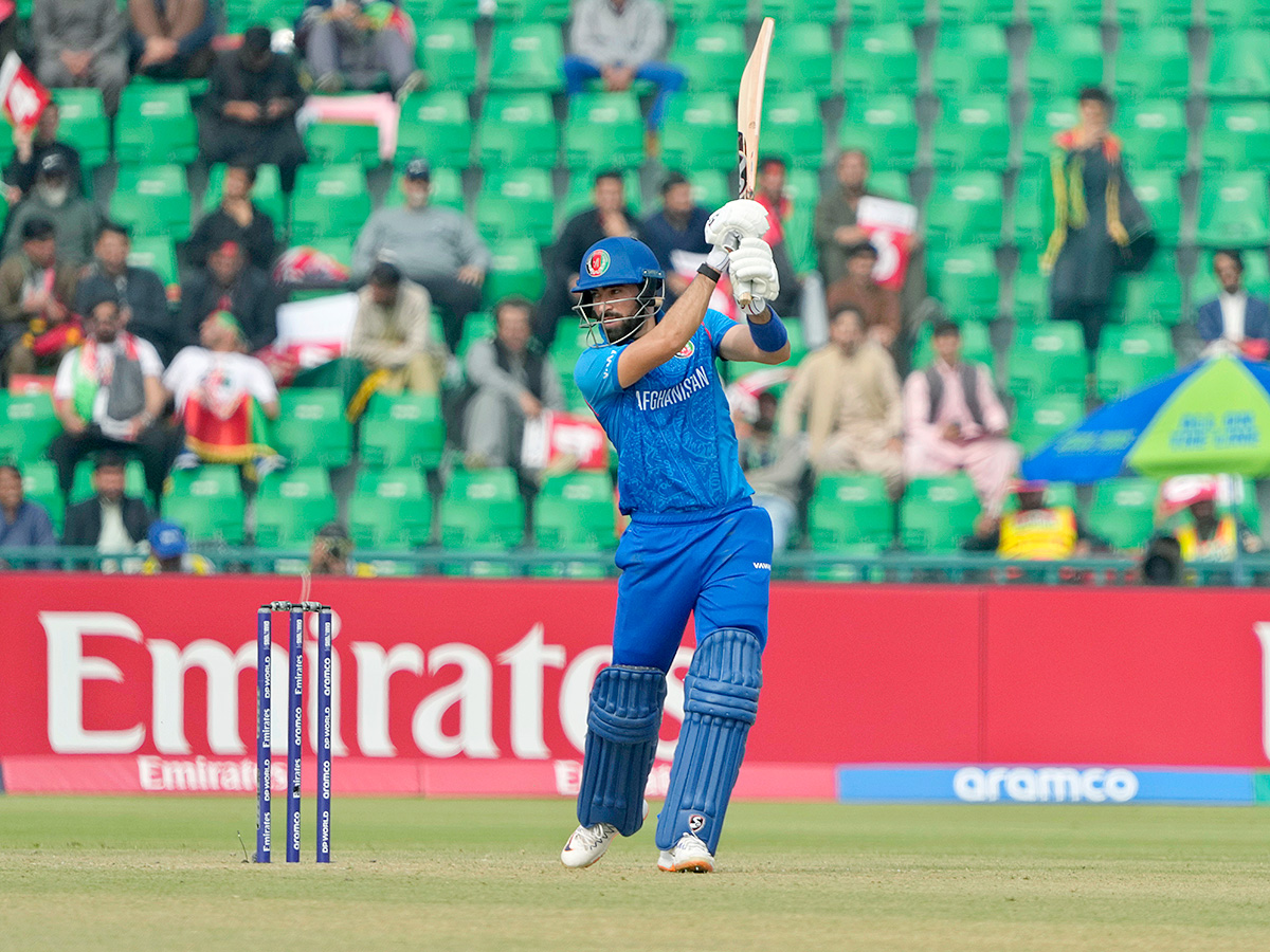 ICC Champions Trophy AFG vs ENG Celebrates Century IN Ibrahim Zadran16