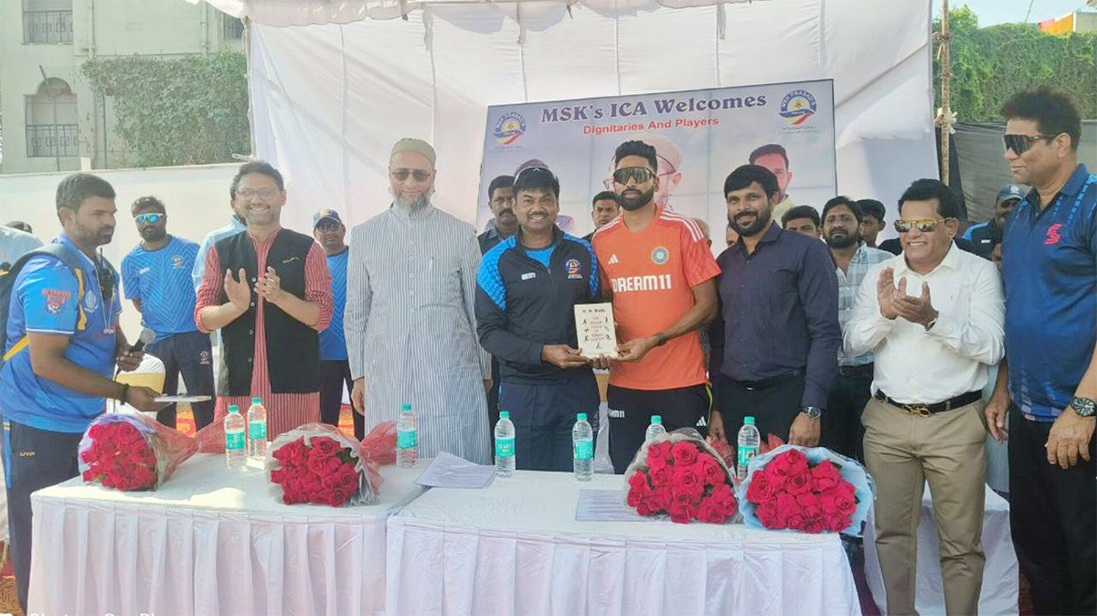 Msk Prasad conduct Talent Hunt Program for Young Pace bowlers in Hyderabad Photos13