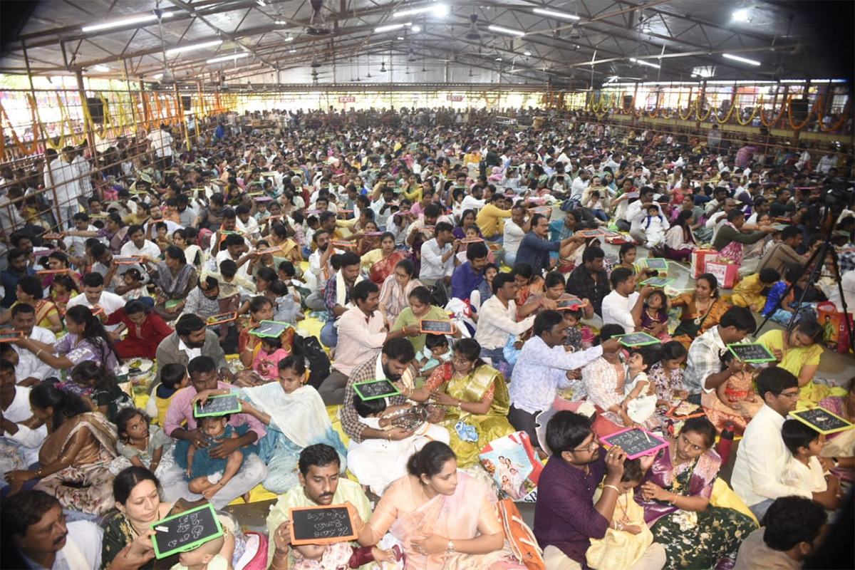 Vasant Panchami 2025 Celebrations at Vizianagaram Saraswathi Temple15