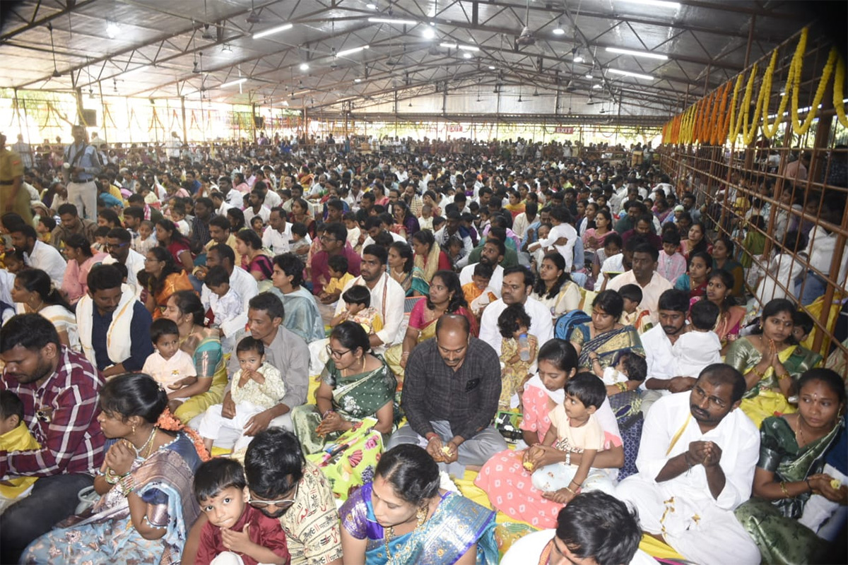 Vasant Panchami 2025 Celebrations at Vizianagaram Saraswathi Temple2