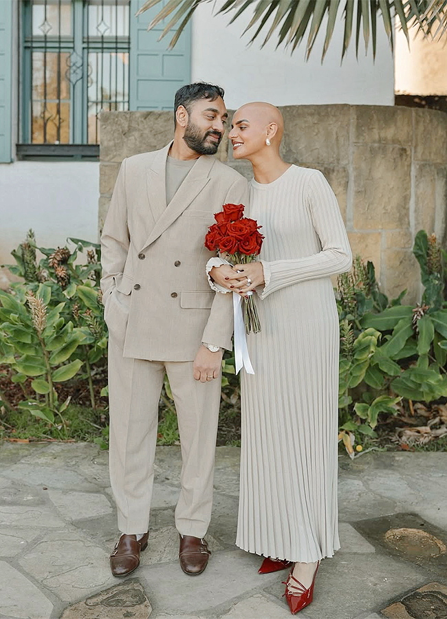 Bald and Beautiful: Indian Bride Ditches Wig, Flaunts Alopecia on Wedding Day14