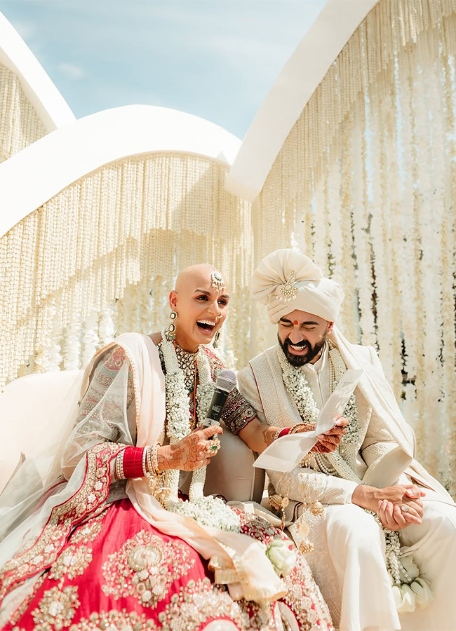 Bald and Beautiful: Indian Bride Ditches Wig, Flaunts Alopecia on Wedding Day7