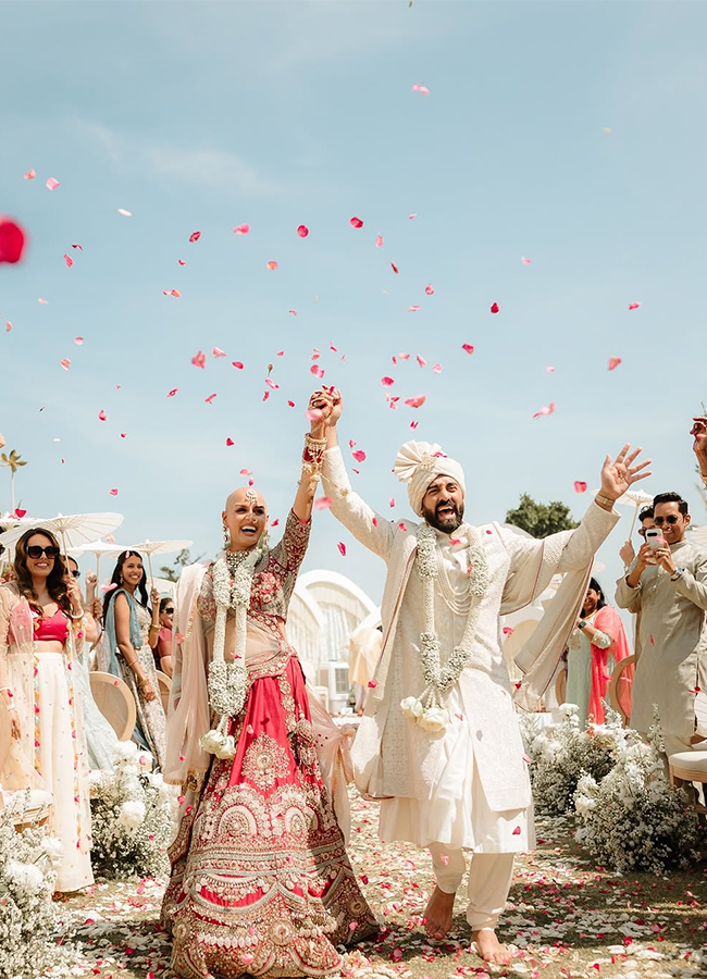 Bald and Beautiful: Indian Bride Ditches Wig, Flaunts Alopecia on Wedding Day8