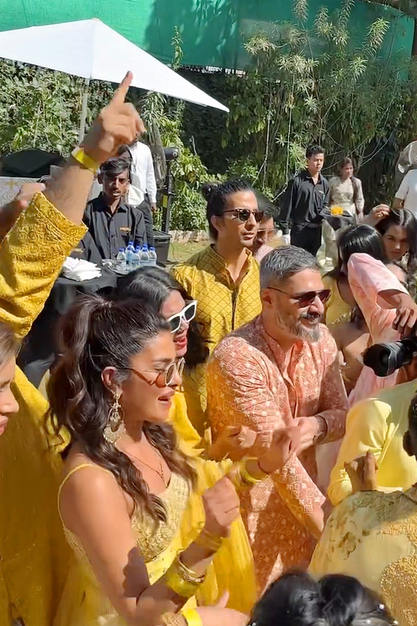 Actress Priyanka Chopra Enjoys brothers Haldi Ceremony Photos14