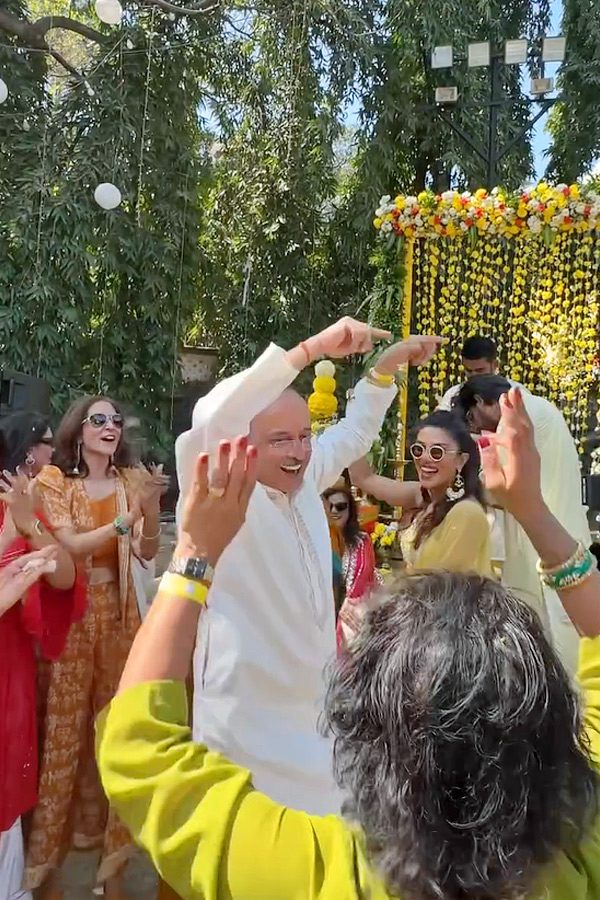 Actress Priyanka Chopra Enjoys brothers Haldi Ceremony Photos17