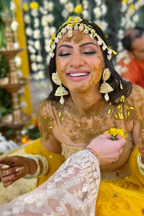 Actress Priyanka Chopra Enjoys brothers Haldi Ceremony Photos4