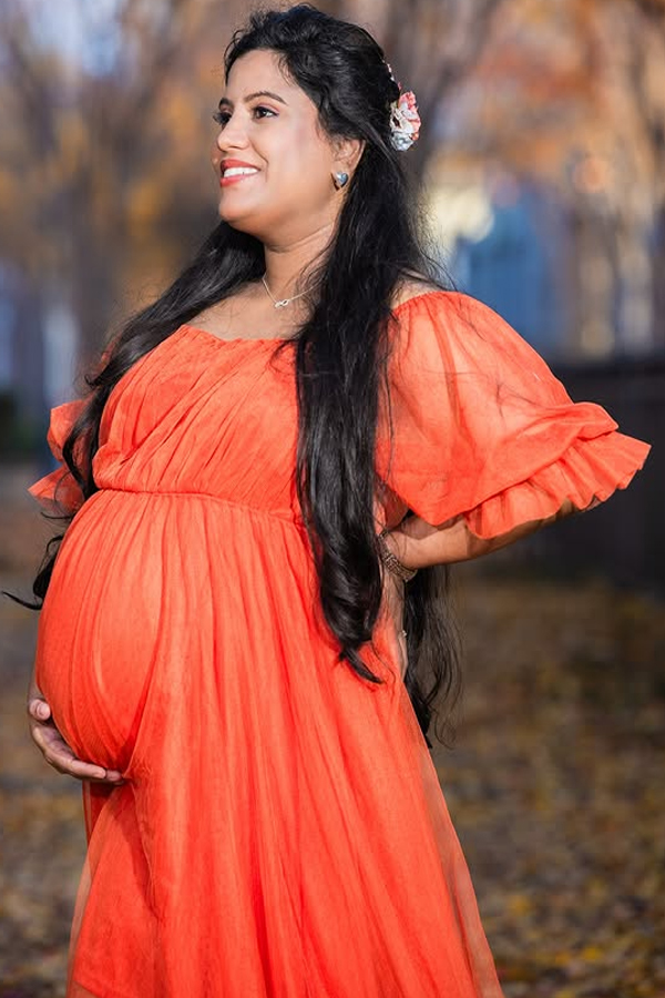 Raja Ravi Varma theme maternity photoshoot going viral10